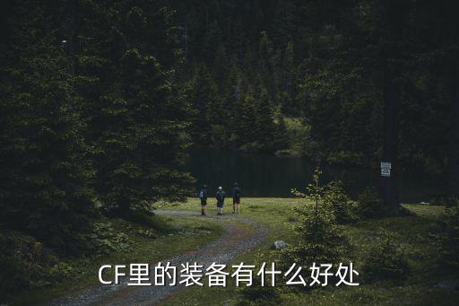 CF里的装备有什么好处