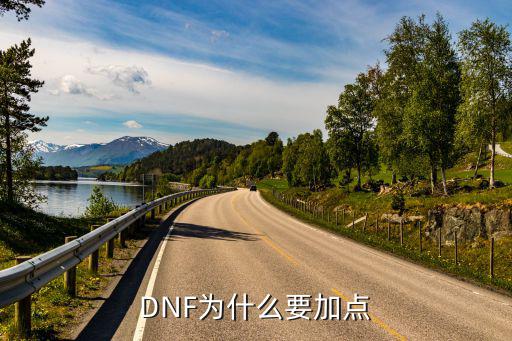 DNF为什么要加点