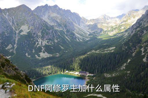 DNF阿修罗主加什么属性