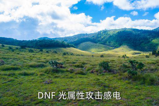 dnf光属性算什么属性，DNF 光属性攻击感电