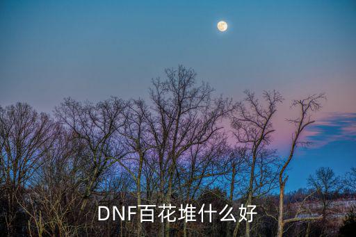 dnf百花什么属性好，DNF百花附魔光属性好还是附魔智力好