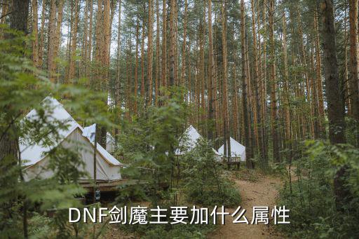 DNF剑魔主要加什么属性