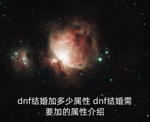 dnf婚礼 什么属性，地下城与勇士普通婚礼和豪华婚礼加成属性一样吗