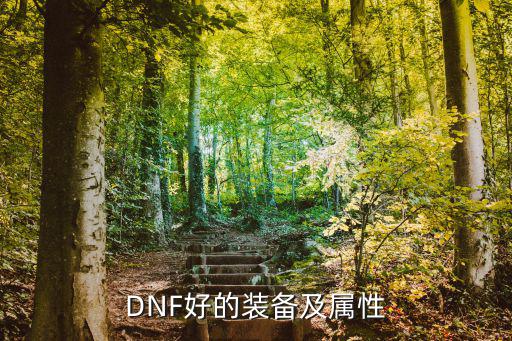 dnf装备属性首选什么，DNF中什么装备属性最好