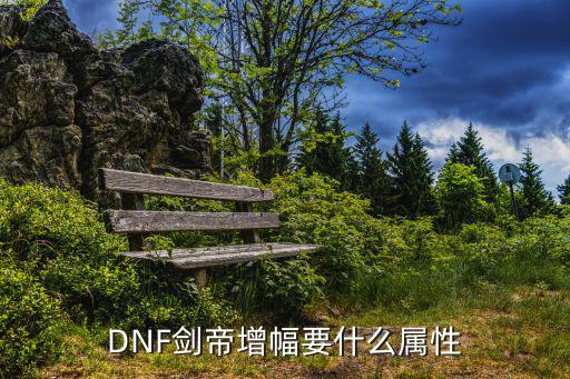 DNF剑帝增幅要什么属性