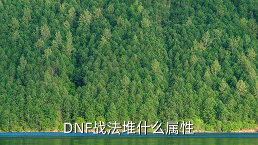 DNF战法堆什么属性