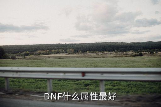 DNF什么属性最好