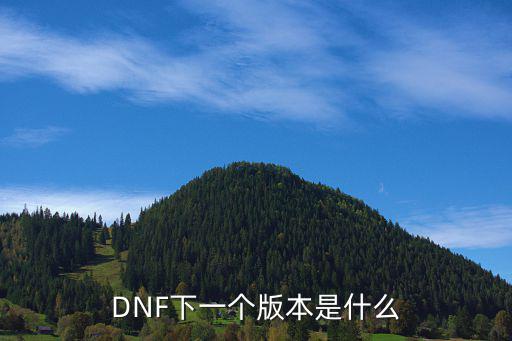 DNF下一个版本是什么