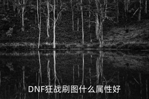 DNF狂战刷图什么属性好