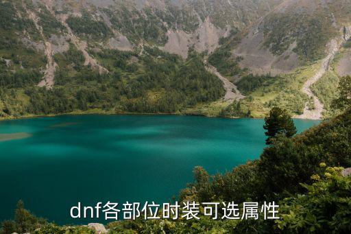 dnf衣服选什么属性，地下城时装怎么选择属性