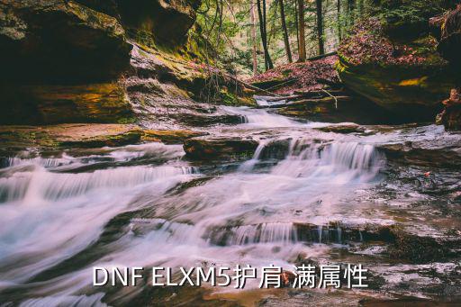 DNF ELXM5护肩 满属性