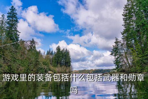 游戏里的装备包括什么包括武器和勋章吗