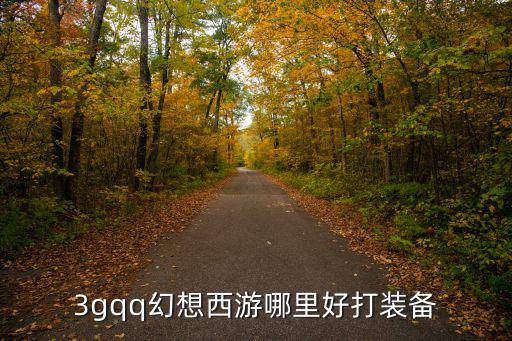 3gqq幻想西游哪里好打装备