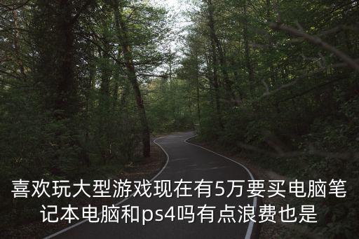 五万可以买什么游戏装备，喜欢玩大型游戏现在有5万要买电脑笔记本电脑和ps4吗有点浪费也是