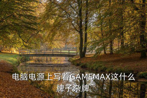 电脑电源上写着GAMEMAX这什么牌子杂牌