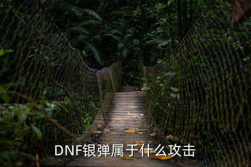 DNF银弹属于什么攻击