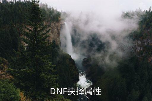 DNF抉择属性