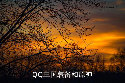 玩原神需要的游戏装备有哪些，QQ三国装备和原神