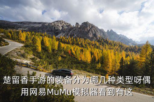 楚留香手游的装备分为哪几种类型呀偶用网易MuMu模拟器看到有这