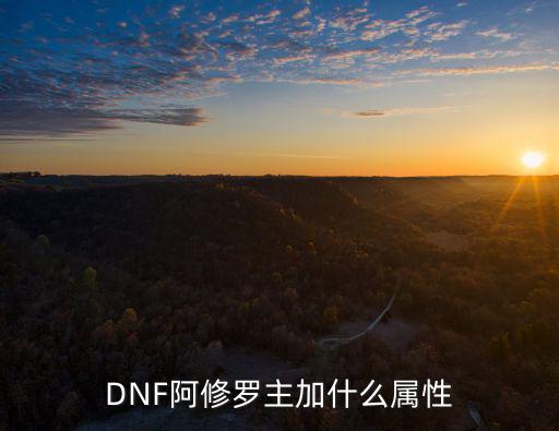 DNF阿修罗主加什么属性