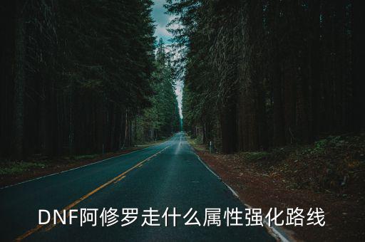 DNF阿修罗走什么属性强化路线