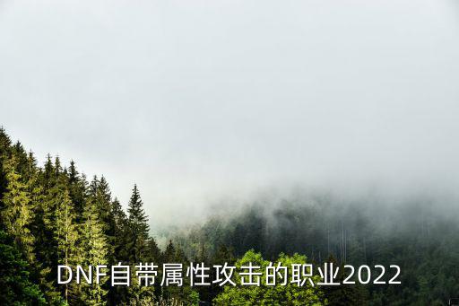 DNF自带属性攻击的职业2022