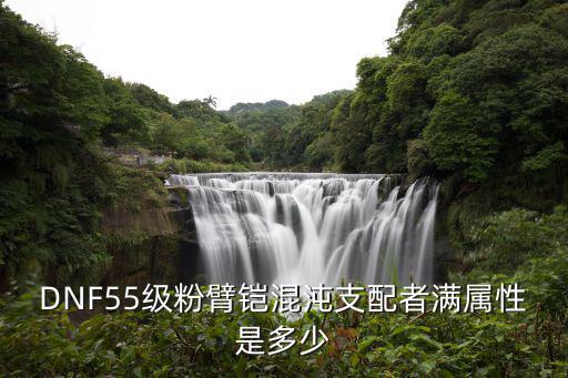 DNF55级粉臂铠混沌支配者满属性是多少