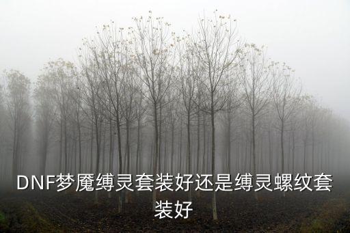 DNF梦魇缚灵套装好还是缚灵螺纹套装好