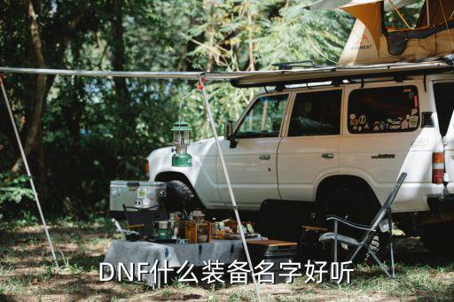 DNF什么装备名字好听