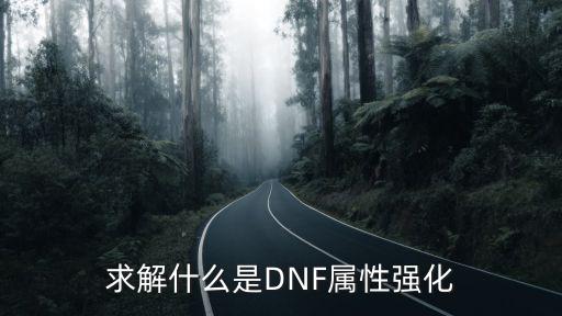 dnf什么是属性强，DNF武器的属性强化是什么意思呢