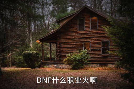 dnf什么职业是火属性，DNF什么职业火啊