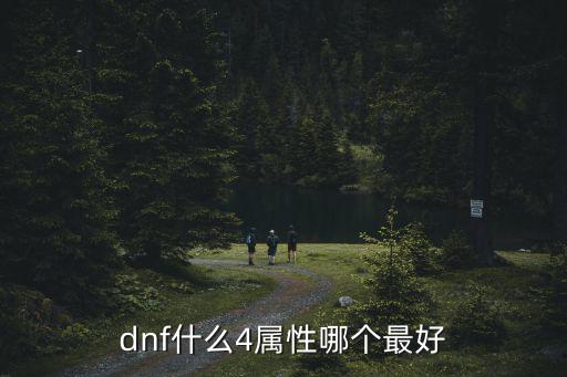 dnf什么4属性哪个最好