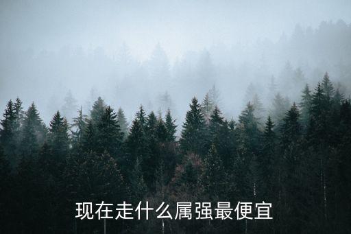 现在走什么属强最便宜