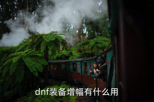 dnf武器增幅属性有什么，dnf装备增幅有什么用