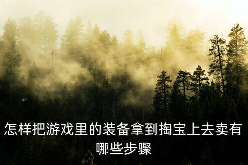 卖游戏装备钱如何到支付宝，在交易猫上卖游戏物品用充值卡进入支付宝怎么弄