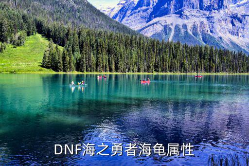 DNF海之勇者海龟属性