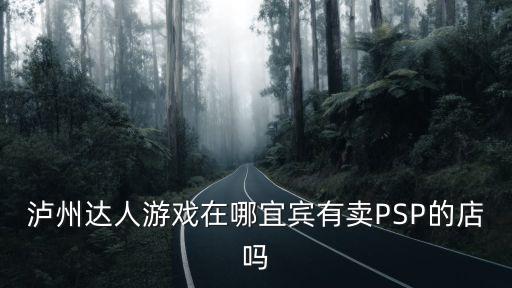 泸州达人游戏在哪宜宾有卖PSP的店吗