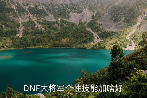 dnf个性技能加什么属性，DNF魔神个性技能应该怎样加好