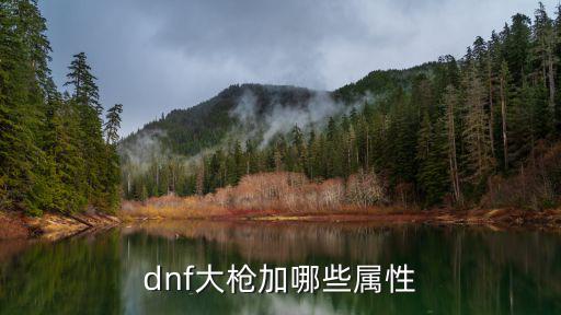 dnf枪炮师属性加什么，DNF里的枪炮师应加什么属性