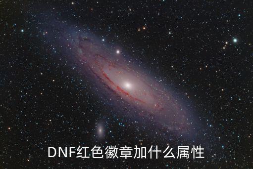 DNF红色徽章加什么属性