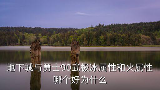 地下城与勇士90武极冰属性和火属性哪个好为什么