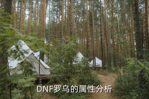 DNF罗乌的属性分析