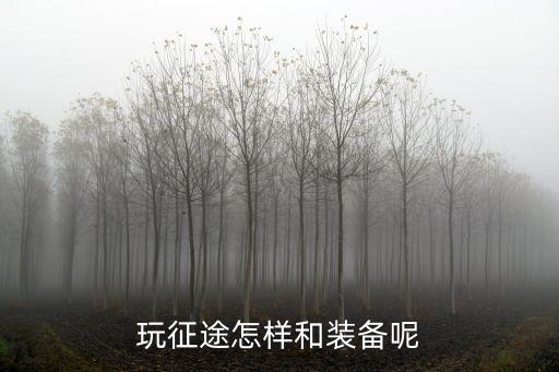 征途游戏装备怎么，玩征途怎样和装备呢