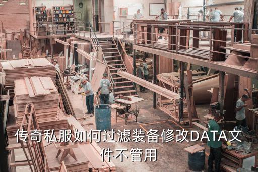 传奇私服如何过滤装备修改DATA文件不管用