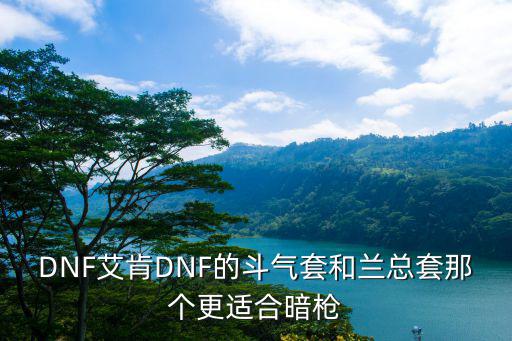 DNF斗气套属性选什么，DNF艾肯DNF的斗气套和兰总套那个更适合暗枪