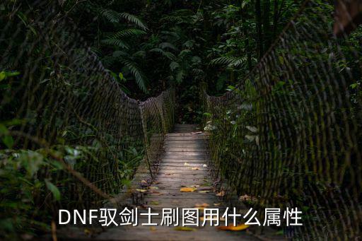 DNF驭剑士刷图用什么属性