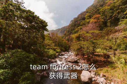 team fortress 2怎么获得武器