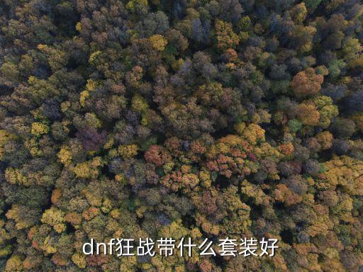 dnf狂战什么套装属性，DNF狂战用什么套装