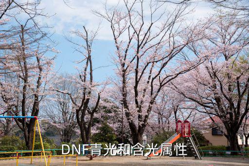 DNF青光和含光属性