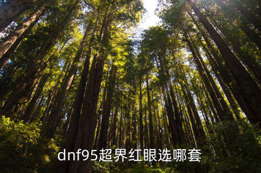 dnf95超界红眼选哪套